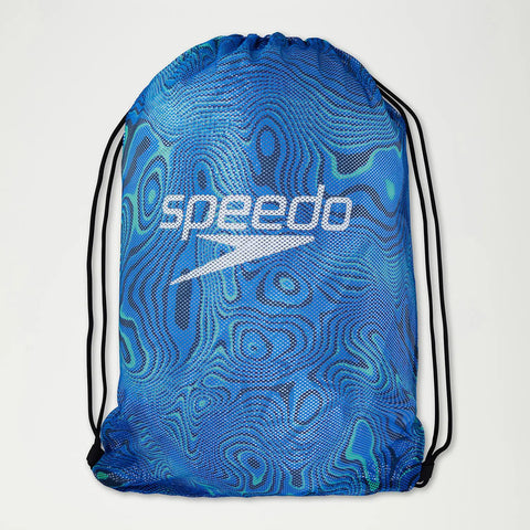 Speedo - Blue Printed Classic Mesh Bag