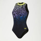 Speedo - Women's swimsuit  Hydrasuit Black/Yellow