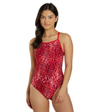 TYR - Womens Swimsuit Diamond Fit Atolla Red