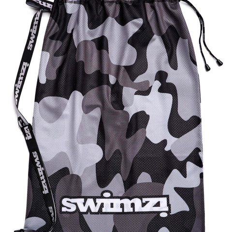 Swimzi - Swim Mesh Bag Black Camo