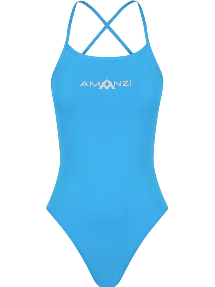 Amanzi - Womens Swimsuit Tie Back Atoll