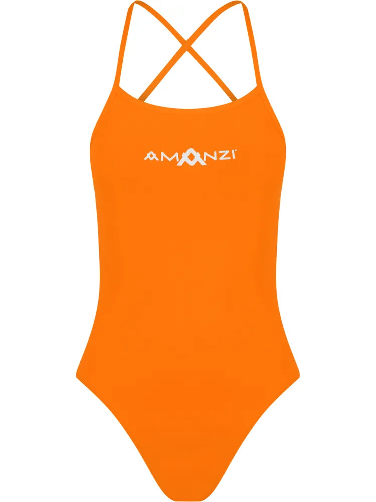 Amanzi - Womens Swimsuit Tie Back Sherbet