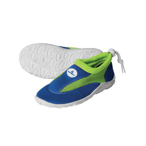 Aqua Sphere - Cancun Junior Water Shoes Royal Blue/Bright Green