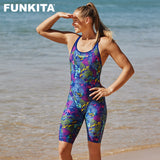FUNKITA - Ladies Legsuit Swimsuit Fast Legs one piece Oyster Saucy