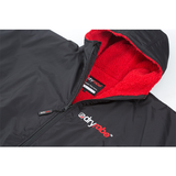 DRYROBE - Coat Long Sleeve Black & Red