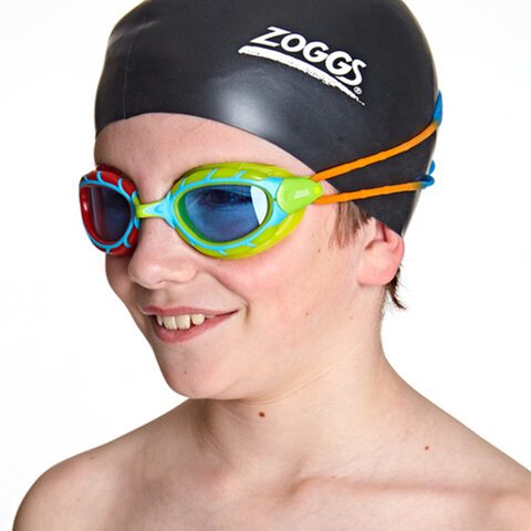 Zoggs Jr Goggles Red Green Blue Tint
