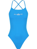 Amanzi - Womens Swimsuit Tie Back Azure