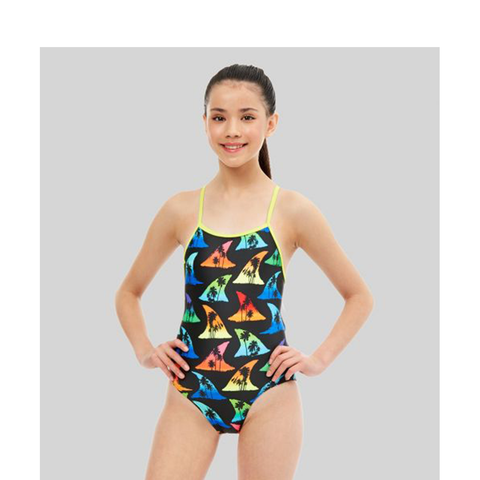 Maru - Girls Shark Bait Swim Suit