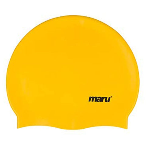Maru - Silicone Swim Cap Yellow