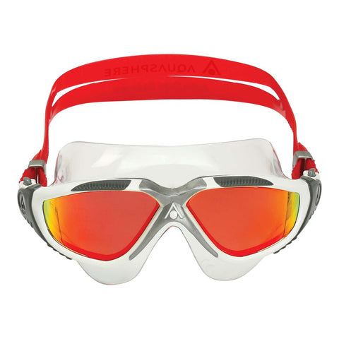 Aquasphere - Vista Swim Mask Red Titanium Mirror
