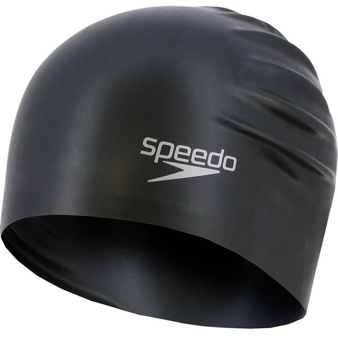 Speedo - Swim Cap Long Hair Black