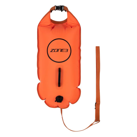 Zone3 - Swim Safety Buoy Dry Bag 28L orange