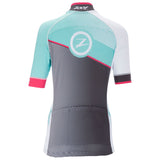 Zoot - Womens Cycle TEAM Jersey Aquamarine/Passion Fruit