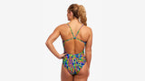 FUNKITA - Ladies Single Strap One Piece Swimsuit Spin the Bottle