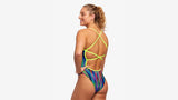 FUNKITA - Ladies Strapped in One Piece Swimsuit Rain Down