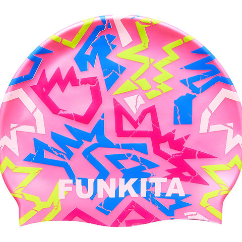 Funkita - Silicone Swimming Cap Rock Star