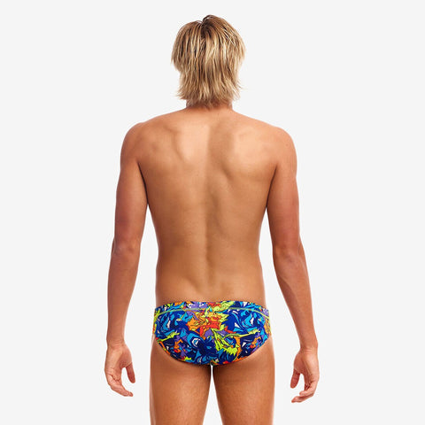 Funky Trunks Men's Classic Swim Brief Mixed Mess