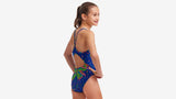 FUNKITA - Girls Diamond Back One Piece Swimsuit B-Fly