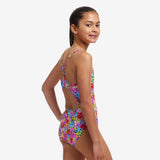 FUNKITA - Girls Swimsuit Diamond Back One Piece Summer Nights