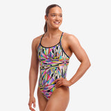 FUNKITA - Ladies Diamond Back One Piece Scissor Kick