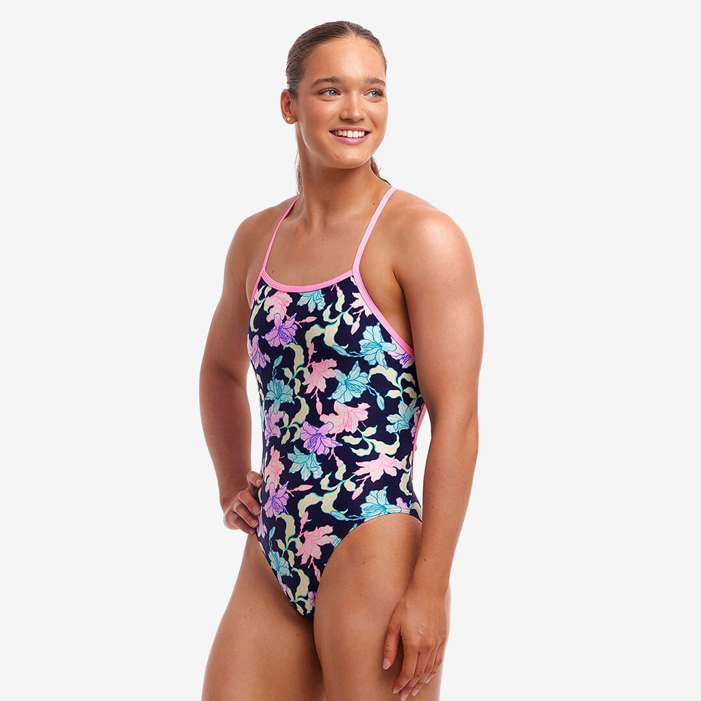 FUNKITA - Ladies Swimsuit Tie Me Tight One Piece Fast Flow