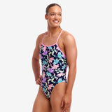 FUNKITA - Ladies Swimsuit Tie Me Tight One Piece Fast Flow