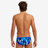 FUNKY TRUNKS - Mens Swim Seamed Briefs Chaz Michael