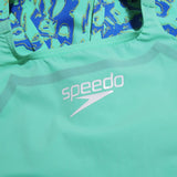 Speedo - Womens Fastskin LZR IGNITE  Openback Kneeskin Green/Blue