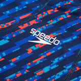 Speedo - Boys Jammer High Waisted Junior Fastskin Eco Endurance+ MAX Red/Blue