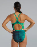 TYR - Womens Swimsuit Durafast Diamond Fit - Green