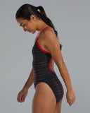 TYR - Womens Swimsuit Durafast Diamond Fit - Red