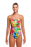FUNKITA - Ladies Single Strap One Piece Swimsuit Out Trumped