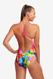 FUNKITA - Ladies Single Strap One Piece Swimsuit Out Trumped