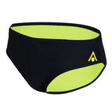 Aquasphere - Mens Briefs Essential 8cm Black/Yellow