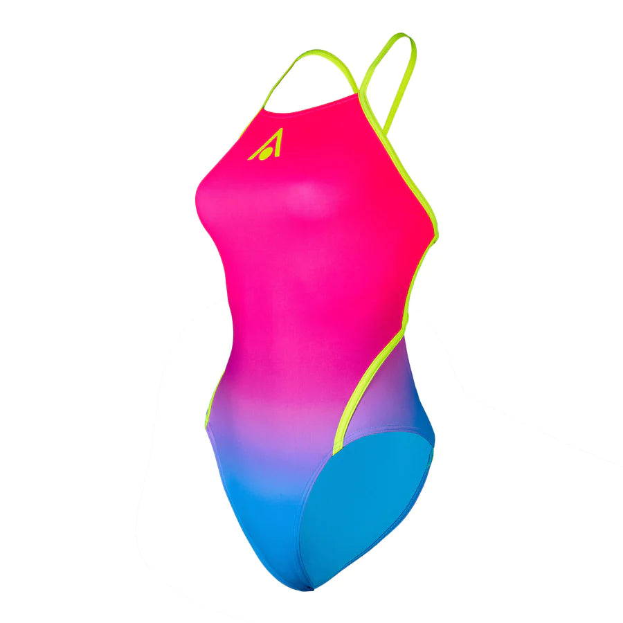Aquasphere - Women's Swimsuit Essential Diamond Back Adjustable Pink/Blue