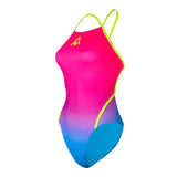 Aquasphere - Women's Swimsuit Essential Diamond Back Adjustable Pink/Blue
