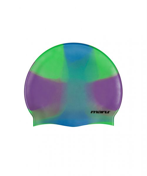 Maru - Swim Hat Silicone Blue/Green/Purple