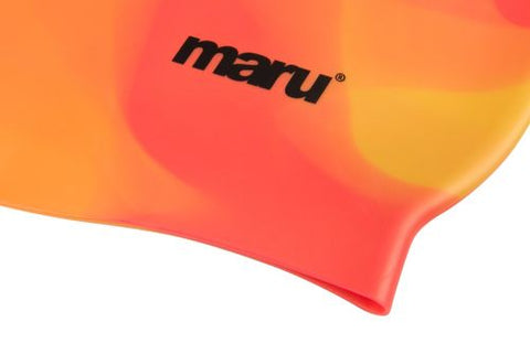 Maru - Swimming Hat Silicone Orange Shades