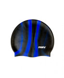 Maru - Swim Hat Silicone Black/Blue