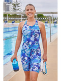 Amanzi - Women's Swimsuit Kneelength Aquaflora