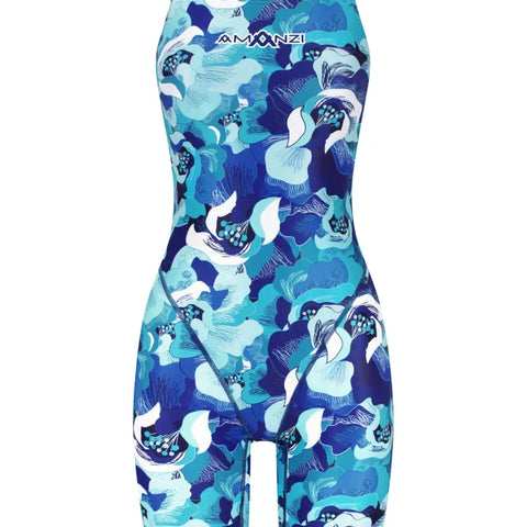 Amanzi - Women's Kneelength Swimsuit Aquaflora