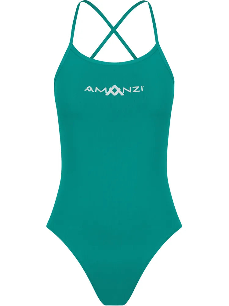 Amanzi - Womens Swimsuit Tie Back Capri