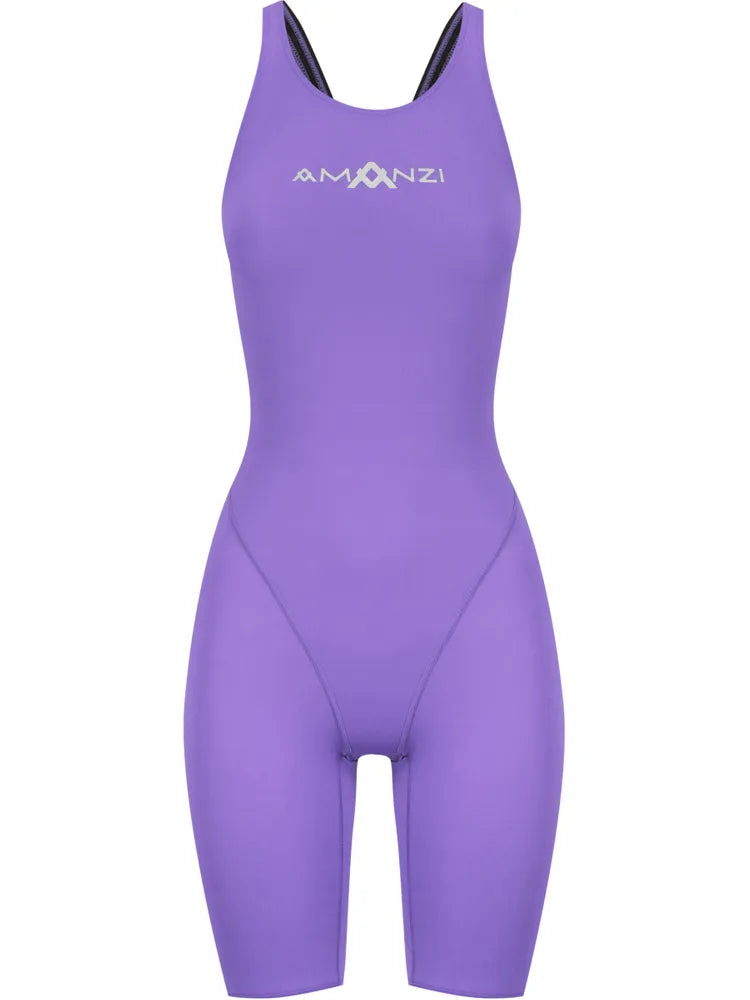 Amanzi - Women's Swimsuit Kneelength Iris