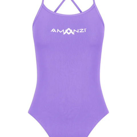 Amanzi - Women's Tie-Back Swimsuit Iris