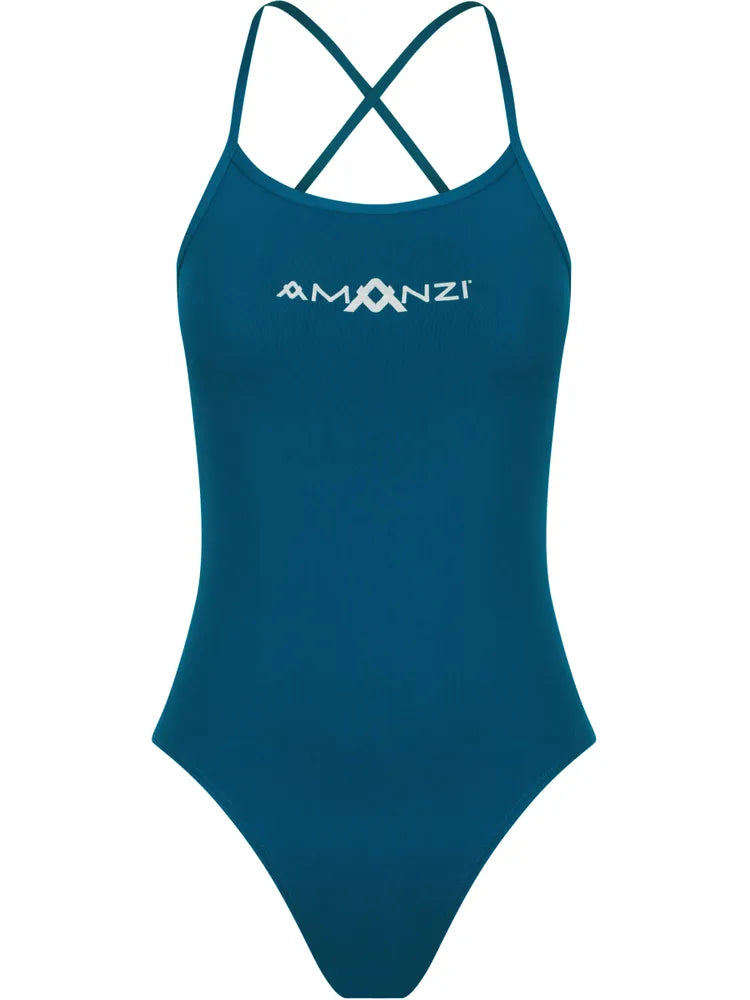 Amanzi - Womens Swimsuit Tie Back Neptune