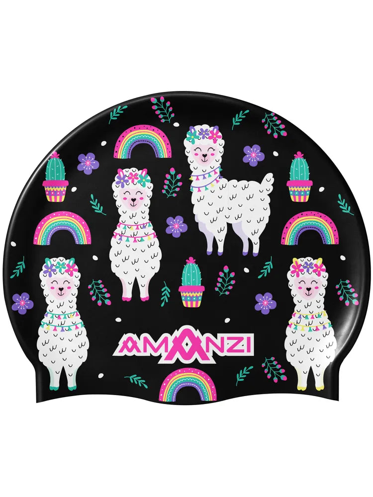 Amanzi - Swim Cap Ooh La Llamas