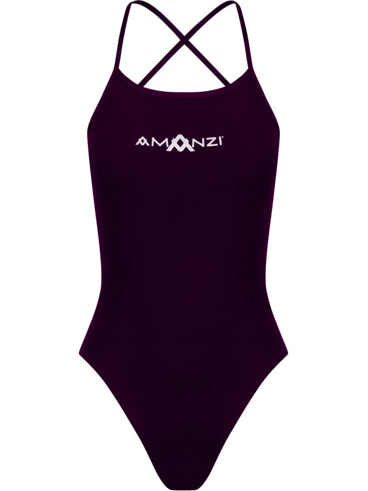 Amanzi - Womens Swimsuit Tie Back Persia