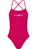 Amanzi - Women's Swimsuit Tie Back Ruby