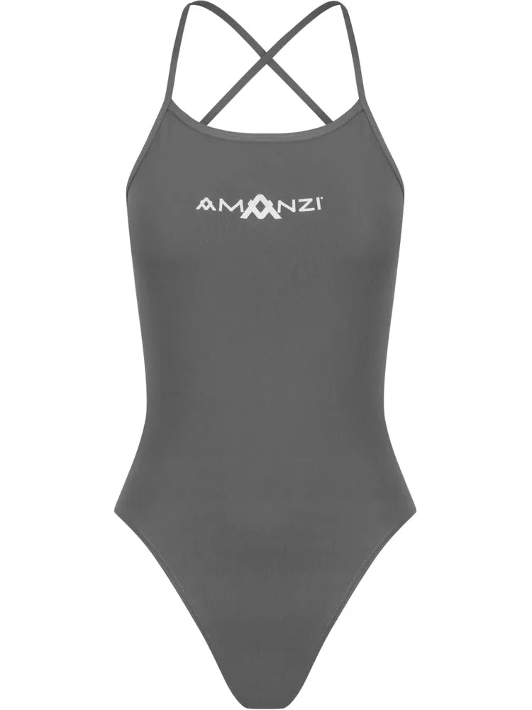 Amanzi - Womens Swimsuit Tie Back Shadow