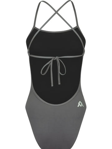 Amanzi - Women's Tie-Back Swimsuit Shadow